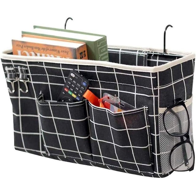 Carro de cabecera/suspensión de bolsa de almacenamiento junto a la cama para literas y camas de hospital, rieles de cama de dormitorio