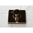 thumbnail image 4 of Kingston Brass KS3042DL Concord Single-Handle Three-Way Diverter Valve with Square Trim Kit in Polished Brass, 4 of 9
