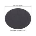 thumbnail image 2 of Uxcell 3.9-inch Round Cardboard Paper, 50 Pcs Blank Disc Circles Slices for Party Decorations DIY Craft, Black, 2 of 5