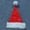 Style 2, variant on Plush Christmas Hat Hot Stamping Star Snowflake Pattern Plush Hats Xmas Decoration Hat New Year Decoration Holiday Party Supplies