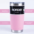 thumbnail image 4 of Vaso Térmico NORDAY 20oz 600ml Rosa claro 20oz 600ml, 4 of 6