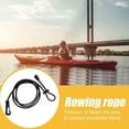 thumbnail image 2 of Eigraketly Kayak Paddle Bungee Inflable Boat Paddles Holder Tie Down Cord Cordón Correa elástica Portable Canoeing Rope Red Deportes acuáticos Negro, 2 of 6