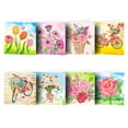 thumbnail image 2 of 5D Diamond Painting Greeting Card Flower Diamond Painting Card Birthday Gift, 2 of 3