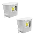 thumbnail image 1 of Great promotion! 2PC Beverage Dispenser Drink Dispensers For Parties 3.5L Water Jug Dispenser Lemonade Dispenser Iced Beverage Dispensers Party Drink Dispenser Popular!, 1 of 4