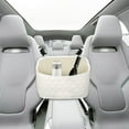 thumbnail image 1 of Bolsa organizadora de la consola central del asiento del automóvil - Bolsa de almacenamiento colgante para el interior - Carrito del asiento trasero fácil de limpiar - Contiene cargadores, bolsas y, 1 of 6