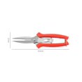 thumbnail image 5 of Jinsinto Pruning Shears Double Edged Garden Fruit Shears with Multi-Purpose Pruning Tools No, 5 of 5