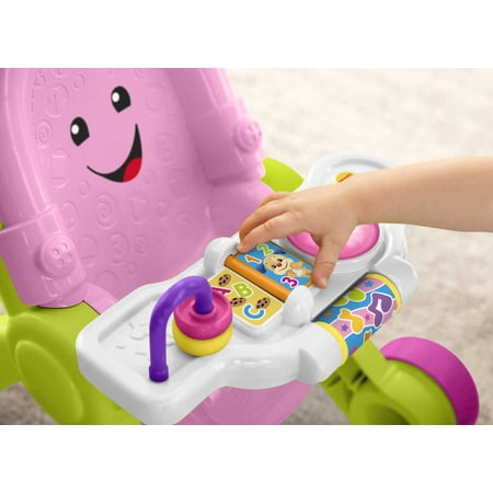 Fisher-Price - Laugh & Learn Stroll and Learn Walker and Doll