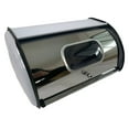 thumbnail image 4 of Fiocias Bread Bin with Roll Lid Bread Box Bread Holder Container for Kitchen Counter for White, 4 of 9