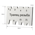 thumbnail image 2 of DYNWAVECA Carbon Steel Angle Measuring Tool Thread Cutting for Metalworking Woodworking - Tpaneu pe3b6a, 2 of 7