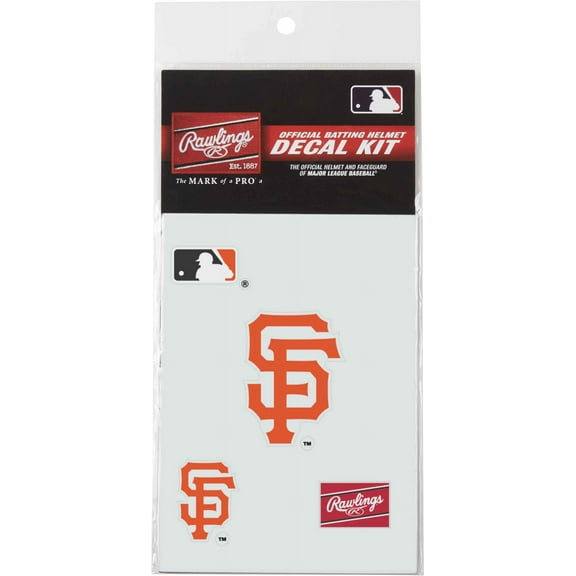 Rawlings MLB Decal Kit, Adult