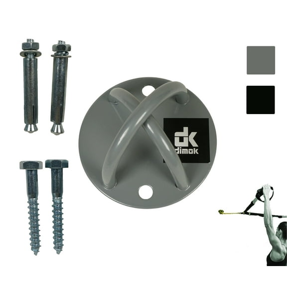 Dimok 3''Stainless Steel Ceiling Bracket with 2 Sets of Screws, Silver