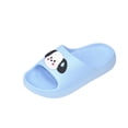 thumbnail image 4 of Kids EVA Cartoon Puppy Sandals for Girls Lightweight Slip-resistant Summer Beach Slides Kids Little Kid Shoes Sky Blue,Size 34, 4 of 7