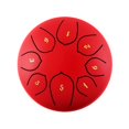 thumbnail image 1 of Steel Tongue Drum Kit Steel Tongue Drum Color Hollow Drum PercussionRed, 1 of 1