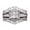 Q279 White Gold, variant on Stainless Steel 2 Ct Cubic Zirconia Square Promise Ring for Women US Size 9 3 Piece Set