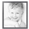 thumbnail image 2 of ArtToFrames 23" x 25" Tungsten Picture Frame, 23x25 inch Gray MDF Poster Frame (WOM-4640), 5 Pack, 2 of 6