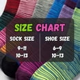 thumbnail image 5 of Colorfut Women's 12 Pairs Colorful Patterned Crew Socks WC91-AB, 5 of 5