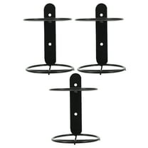 LAMIRO 3pcs Wall Mounted Wine Rack Red Wine Bottle Holder Single Bottle Wall Rack