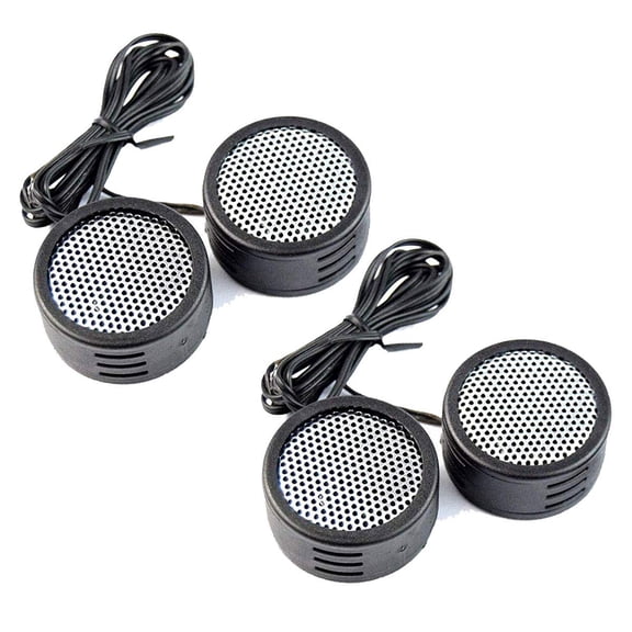 Paquete de 2 súper tweeters estéreo de alta frecuencia para coche y camión, 500w, Crossover incorporado XTC-3300