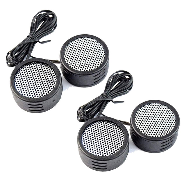 Paquete de 2 súper tweeters estéreo de alta frecuencia para coche y camión, 500w, Crossover incorporado XTC-3300
