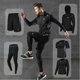 thumbnail image 2 of 5 unids/set de chándal para hombre, traje deportivo de compresión, ropa de Fitness para gimnasio, 2 of 7