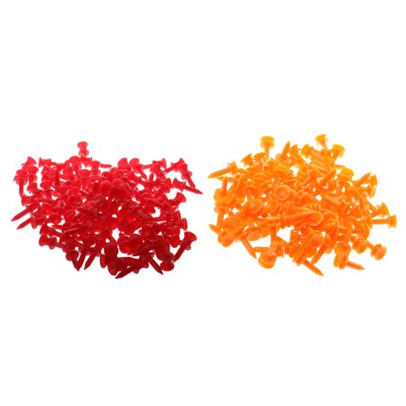 200Pc Professional Red professional tees 32/25mm Golfer Training Tool