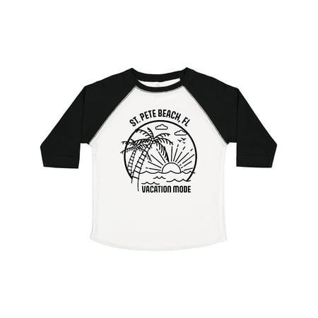 

Inktastic Summer Vacation Mode St. Pete Beach Florida Gift Toddler Boy or Toddler Girl T-Shirt