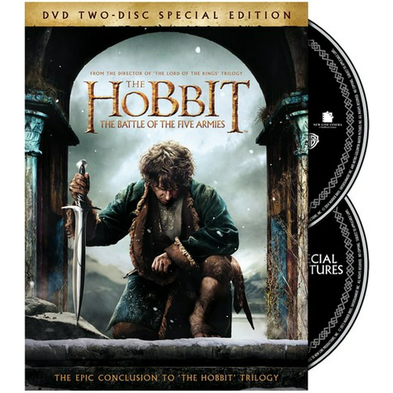 cueva entusiasmo verbo The Hobbit: The Battle of the Five Armies (DVD) - Walmart.com