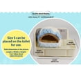 thumbnail image 6 of Small Animal No Bottom Hideout Warm Plush Guinea Pig Hut Habitat Rabbit Cave Hedgehog Hideout Rat House for Bunny Washable Chinchilla Hamster Bed Cozy Nest Cage Accessories, 6 of 9