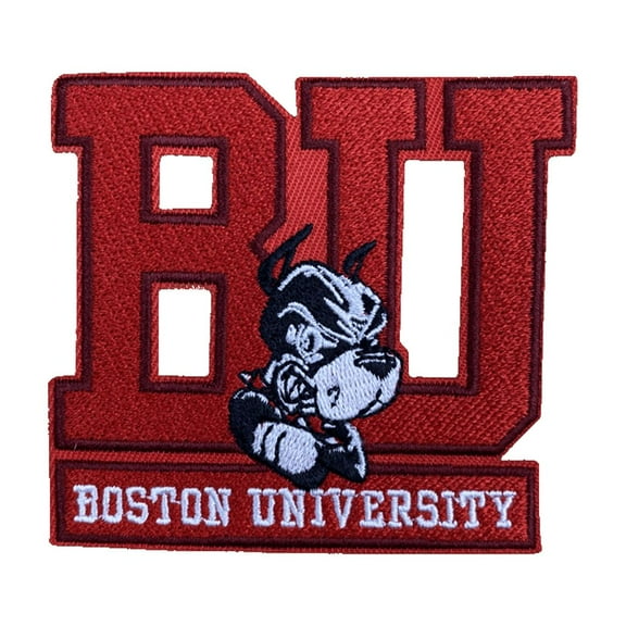 Boston University Iron-On Patch