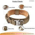 thumbnail image 3 of CTCMSP Pet Dog Collar Adjustable Training Nylon Dog Collar for Small Medium Large, 3 of 5