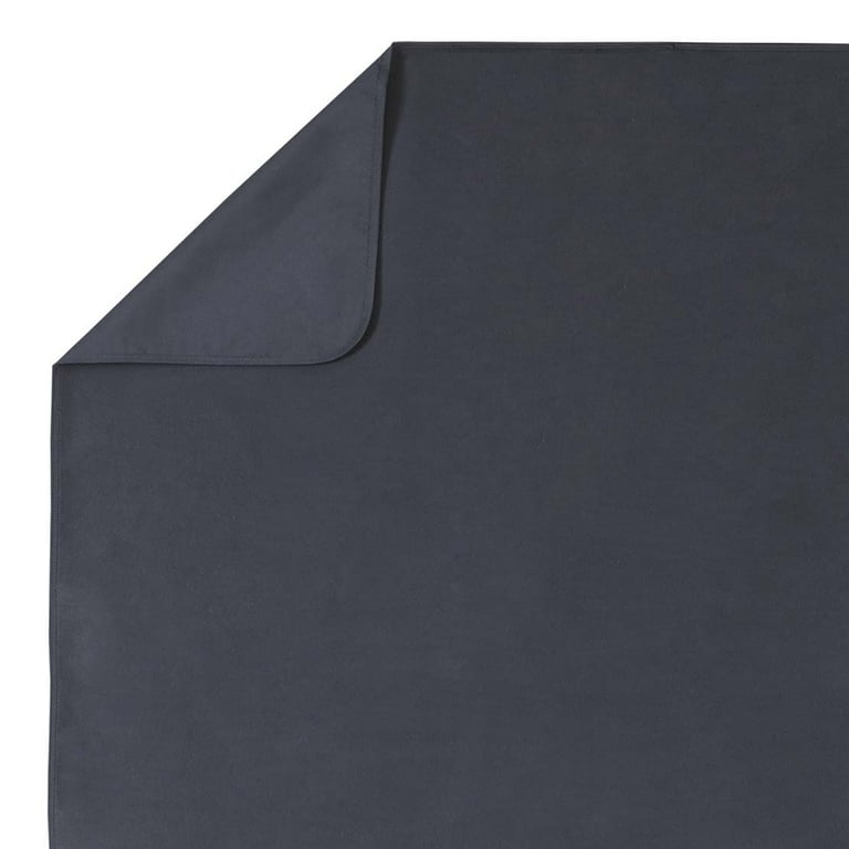 Mainstays All Weather Reversable Blanket Solid Grey to Grey 50