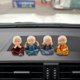 thumbnail image 5 of Figuras de monje Buda chino perfecl adorno de muñeco monje para niño Gong Fu 4 Uds, 5 of 8