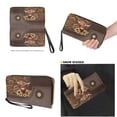 thumbnail image 4 of TSOVTHRID Highland Cattle Sunflower Print Tote Bag for Women Top Handle Handbags Purse and Wallet Set Satchel Shoulder Bag with Matching Purse for Shopping, Brown, 4 of 4