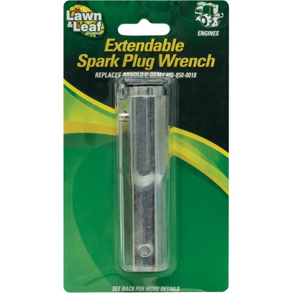 FORESTER Spark Plug Wrench - Extended Wrench Spark Plugs Universal Spark Plug Socket Hex Wrench Lawn Mower Spark Plug Wrench For Lawn Mower 3/4, 13/16, 5/8 Hex Drive Replaces Arnold OEM# 490-850-0018