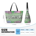 thumbnail image 3 of Kdxio Summer for Beach Bag for Women Large Beach Tote Bag Waterproof Sandproof Swim Bag with Zipper Pockets Beach Vacation Travel, 3 of 6