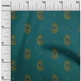 thumbnail image 1 of oneOone Cotton Flex Fabric Paisley Block Print Sewing Fabric BTY 40 Inch Wide, 1 of 4