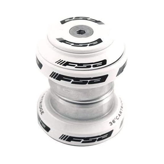 FSA Orbit MX 1-1/8" Threadless MTB Road Headset with Top Cap , White #XTE1510