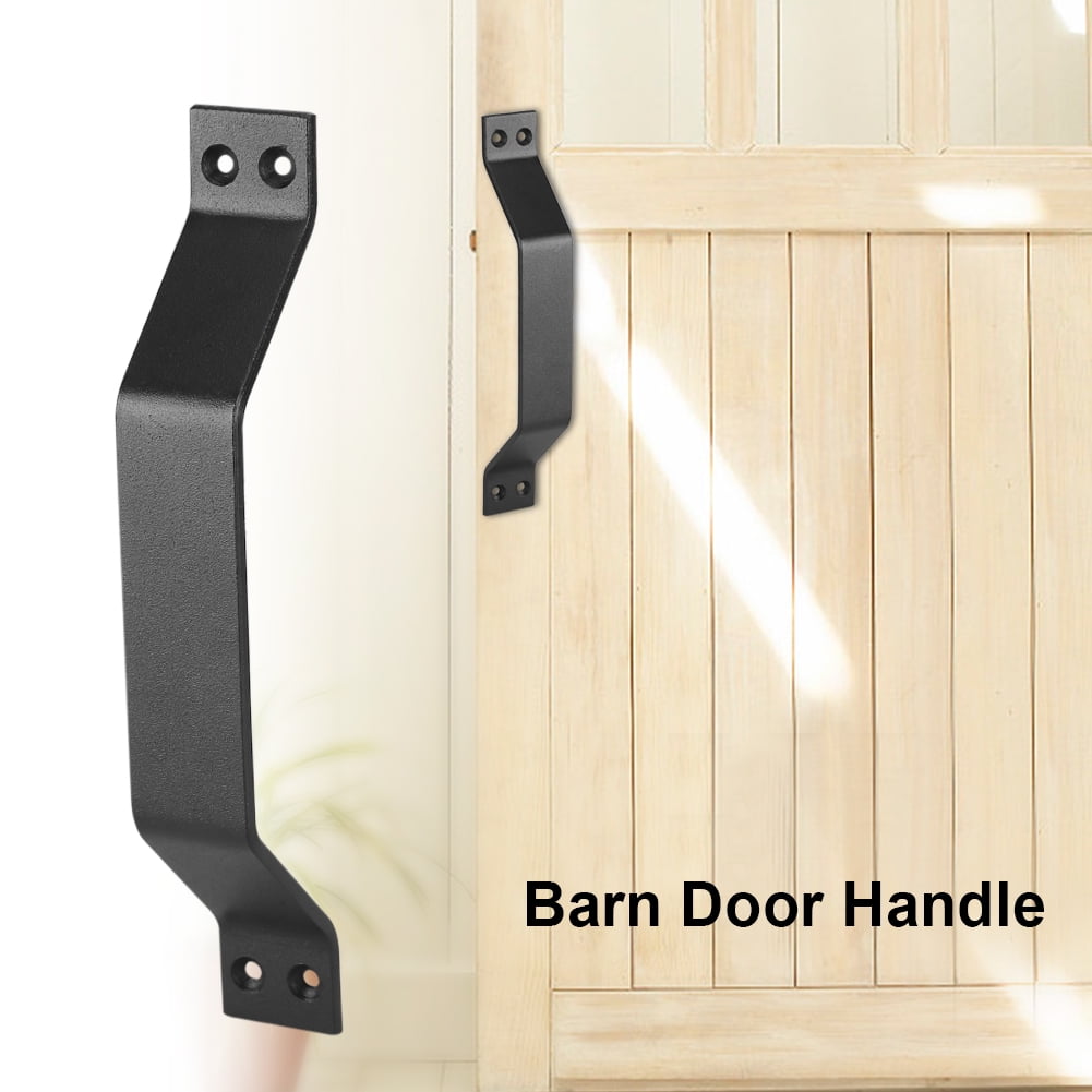 Yosoo Solid Carbon Steel Pull Handle For Sliding Barn Doors Gates Garages Sheds Barn Door Pull Handle Barn Gate Handle Walmart Com Walmart Com