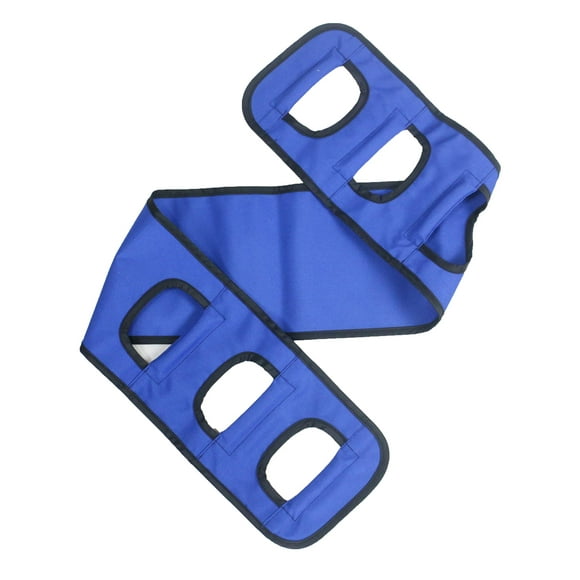 Obbomed MB-2920 Patient Lift Transfer Sling Gait Belt with handle, Medical Nursing Safety Assist Device for moving Seniors, Turner elderly disabled, bariatric handicap, Blue, Size : 46.5” x 7.1”