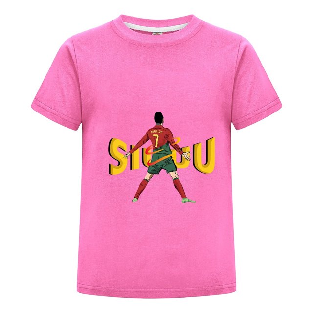 Camiseta de Futbol Niño CR7 | Celebración Ropa Infantil de Verano
