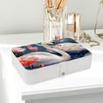 thumbnail image 6 of Swan Portable PU Leather Jewelry Organizer with Removable Compartment, Necklace Holder, Bracelet Holder, and Jewelry Boxes, 6 of 6