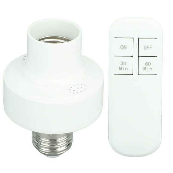 Douille de Lampe Télécommandée, Ampoule Télécommandée Sans Fil Douille d'Ampoule Télécommandée Sans Fil Efficacité Optimale