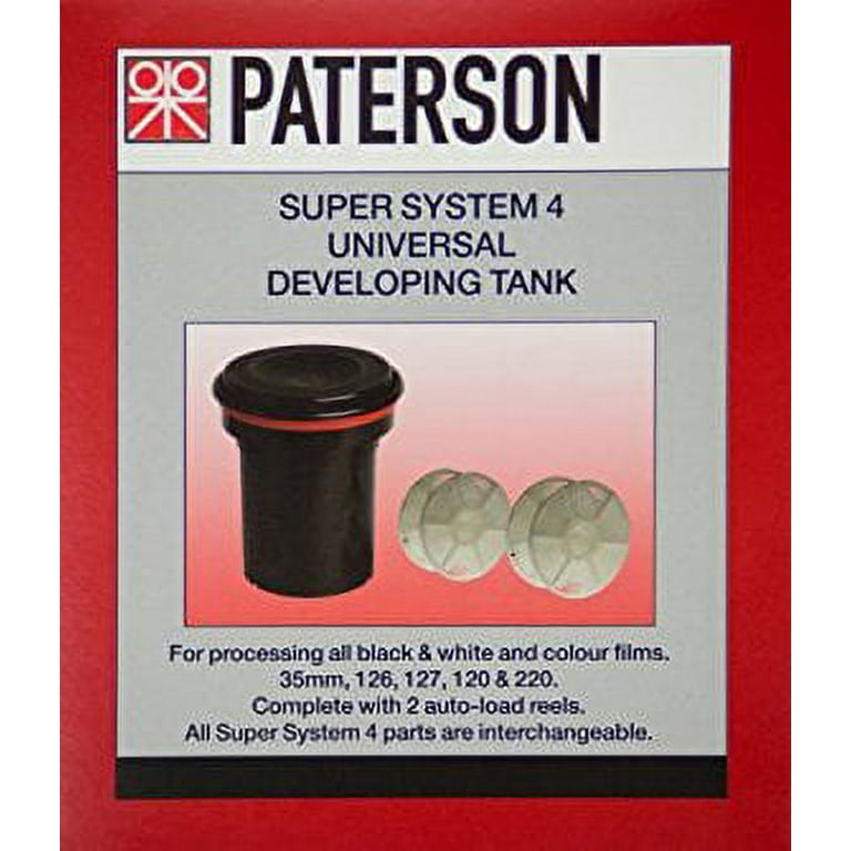 Paterson Universal tank and 2 reels-#115 