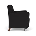thumbnail image 4 of Lesro Ravenna Lounge Reception Guest Chair in Black, 4 of 8