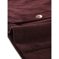 thumbnail image 6 of Allegra K Women's a Line Button Decor Front Above Knee Suspender Skirt, 6 of 6