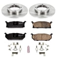 thumbnail image 3 of Power Stop Front Stock Replacement Brake Pad and Rotor Kit KOE4811 Fits 1991 Geo Metro, 3 of 8