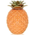 thumbnail image 1 of Ceramic Pineapple Shape Tea Storage Jar Tea Canister Ceramic Storage Jar Home Decor, 1 of 6