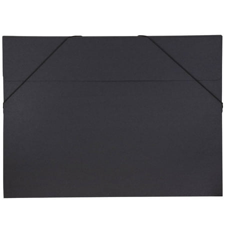 UPC: 0610074234708 | JAM Kraft Elastic Portfolio  14.5×19.5x.5  1/Pack  Black