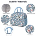 thumbnail image 4 of Womens Pioneer Flower Floral Print Pattern Lunch Box for Work,Insulated Lunch Bag for Women,Loncheras Para Mujer,Leakproof Adult Lunch Bag for Work,Beach,Travel,Picnic,Camping, 4 of 7