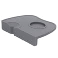 thumbnail image 3 of Coffee Tamper Mat,  Dishwasher Safe Thickened Single Hole Gray Prevent Slip Coffee Tamping Pad  For Table Corner, 3 of 8